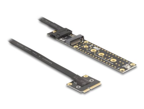 Delock adapter Mini PCIe apa M.2 Key M anya csatlakozóra 20 cm-es kábellel
