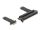 Delock Riser kártya PCI Express 3.0 x1 apa x16-os bővítőhelyre, 30 cm-es kábellel (DL-81505)