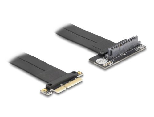 Delock Riser kártya PCI Express 3.0 x4 apa U.2 SFF-8639 SSD-helyre 90 -os szögben, kábellel 30 cm