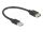 Delock USB 2.0 hosszabbítókábel EASY USB Type-A apa - EASY USB Type-A anya 0,2 m (DL-81510)