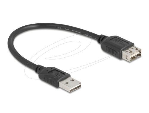 Delock USB 2.0 hosszabbítókábel EASY USB Type-A apa - EASY USB Type-A anya 0,2 m
