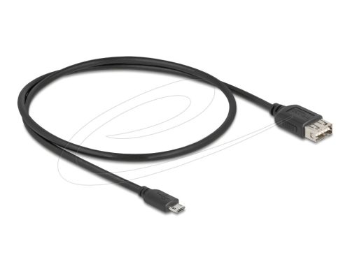 Delock USB 2.0 kábel EASY USB Type Micro apa - EASY USB Type-A anya 0,5 m