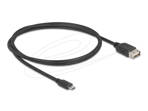 Delock USB 2.0 kábel EASY USB Type Micro apa - EASY USB Type-A anya 1 m