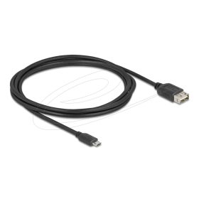   Delock USB 2.0 kábel EASY USB Type Micro apa - EASY USB Type-A anya 2 m (DL-81519)