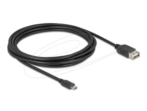 Delock USB 2.0 kábel EASY USB Type Micro apa - EASY USB Type-A anya 3 m