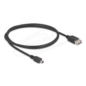   Delock USB 2.0 kábel USB Type Mini-B apa - EASY USB Type-A anya 1 m (DL-81524)
