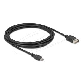   Delock USB 2.0 kábel USB Type Mini-B apa - EASY USB Type-A anya 3 m (DL-81526)