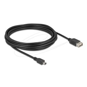   Delock USB 2.0 kábel USB Type Mini-B apa - EASY USB Type-A anya 5 m (DL-81527)