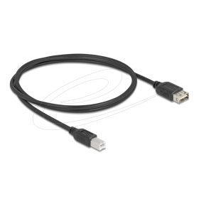   Delock USB 2.0 kábel USB Type-B apa - EASY USB Type-A anya 1 m (DL-81530)