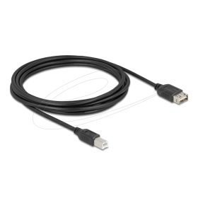   Delock USB 2.0 kábel USB Type-B apa - EASY USB Type-A anya 3 m (DL-81532)