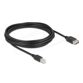   Delock USB 2.0 kábel USB Type-B apa - EASY USB Type-A anya 5 m (DL-81533)