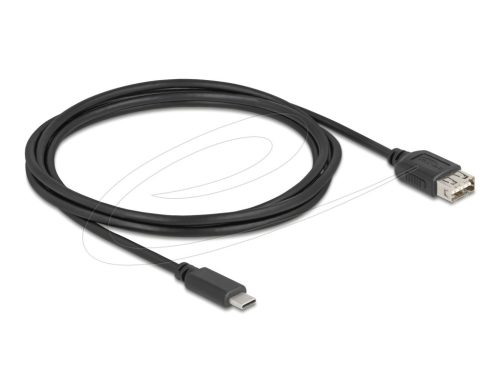 Delock USB 2.0 kábel USB Type-C  apa   EASY USB Type-A anya, 2 m
