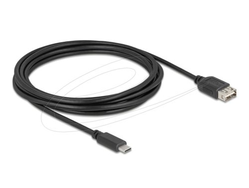 Delock USB 2.0 kábel USB Type-C  apa   EASY USB Type-A anya, 3 m