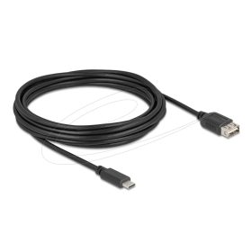   Delock USB 2.0 kábel USB Type-C  apa   EASY USB Type-A anya, 5 m (DL-81539)