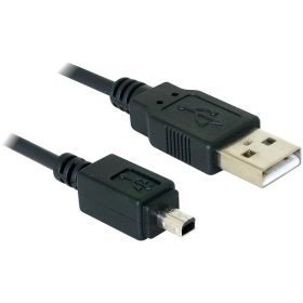   Delock kamera kábel USB-B mini 4 tűs - USB-A 1,5 m apa-apa (DL-82113)