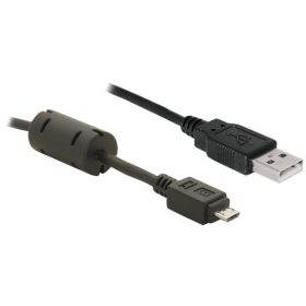   Delock USB2.0 - A apa - Micro-B USB  apa kábel, 1m (DL-82299)