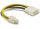 Delock P4 apa   MOLEX 4 tűs apa, kábel (DL-82391)