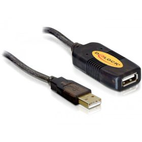 Delock USB 2.0 hosszabbító kábel, aktív 10m (DL-82446)