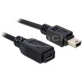   Delock USB 2.0 mini-B hosszabbító kábel, apa-anya 1m (DL-82667)