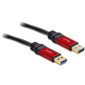  Delock kábel USB 3.0-A apa / apa 1 méteres Prémium (DL-82744)