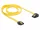 Delock M12 X-kódolt adapter 8 tűs anya - RJ45 anya Cat.5e beszerelő mélyedéssel, egyenes, zöld színű (DL-82826)