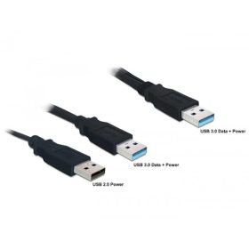   Delock kábel USB 3.0-A apa > USB 3.0-A apa + USB 2.0-A apa (DL-82908)