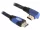 Delock High Speed HDMI-kábel típusú Ethernet   HDMI A dugós > HDMI A dugós derékszögű 4K 1 m (DL-82955)