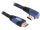 Delock nagy sebességű HDMI kábel Ethernettel, forgatott, A-A / apa-apa, 3 m