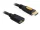 Delock magas sebességű HDMI hosszabbító kábel, Ethernettel, A apa / anya, 1 m (DL-83079)