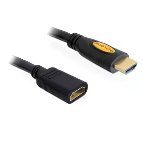   Delock magas sebességű HDMI hosszabbító kábel, Ethernettel, A apa / anya, 3 m (DL-83081)