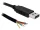 Delock konverter, USB 2.0 apa > soros-TTL 6 nyílt kábel, 1.8 m (5 V) (DL-83116)
