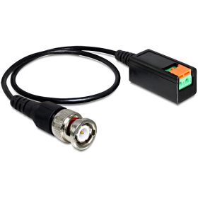   Delock BNC kábel apa > 2 érintkezős terminál blokk (DL-83181)