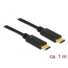   Delock USB 2.0 kábel Type-C a Type-C 1 m 5 A E-Marker (DL-83323)