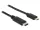 Delock Kábel USB Type-C  2.0 dugó > USB 2.0 Micro-B típusú dugó 0,5 m fekete (DL-83333)