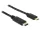 Delock Kábel USB Type-C  2.0 dugó > USB 2.0 Micro-B típusú dugó 2,0 m fekete (DL-83334)