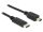 Delock Kábel USB Type-C  2.0 dugó > USB 2.0 Mini-B típusú dugó 0,5 m fekete