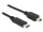 Delock Kábel USB Type-C  2.0 dugó > USB 2.0 Mini-B típusú dugó 2,0 m fekete (DL-83336)