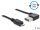 Delock EASY-USB 2.0 -A apa hajlított > USB 2.0 micro-B apa kábel, 1 m (DL-83382)
