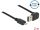 Delock Kábel EASY-USB 2.0-s A típusú csatlakozódugó, ívelt felfelé / lefelé > USB 2.0-s Micro-B-típu