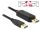 Delock 1,5 m hosszú Data Link + KM kapcsolós kábel USB 3.0 A típusú dugó > USB 3.0 A típusú dugó (DL-83647)