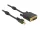 Delock Kábel mini Displayport 1.2-dugós csatlakozó csavarral > DVI-csatlakozódugó 4K aktív fekete 2m (DL-83726)