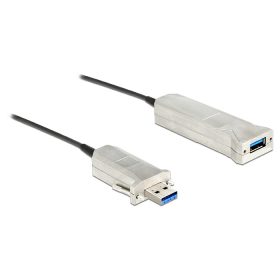   Delock aktív optikai kábel USB 3.0-A apa > USB 3.0-A anya 50 m (DL-83740)