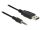 Delock kábel USB TTL apa > 3,5 mm-es 4 tűs sztereó jack apa 1,8 m (5 V)