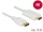 Delock Kábel Displayport 1.2 dugó > High Speed HDMI-A dugó passzív 4K 3 m fehér (DL-83819)