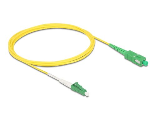 Delock Kábel, optikai szálas LC-APC > SC-APC Simplex egyszeres OS2, 2 m