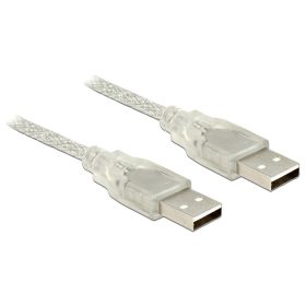   Delock USB 2.0-s kábel A-típusú csatlakozódugóval > USB 2.0-s, A-típusú csatlakozódugóval 2 m (DL-83889)