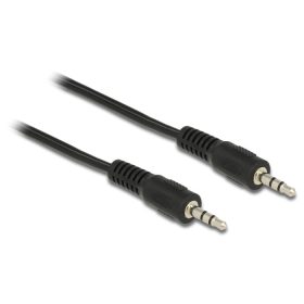   Delock audio kábel, DC jack 3.5 mm apa / apa, 2.5 m (DL-84001)