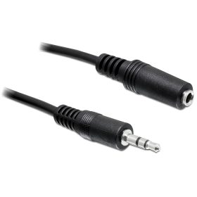   Delock audio kábel sztereo jack 3.5 mm apa / anya, 3 m (DL-84002)