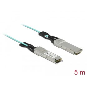 Delock Aktív optikai kábel QSFP+ 5 m (DL-84048)