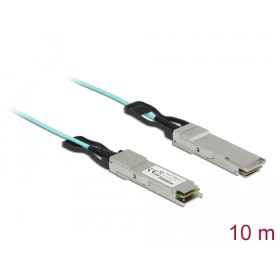 Delock Aktív optikai kábel QSFP+ 10 m (DL-84054)